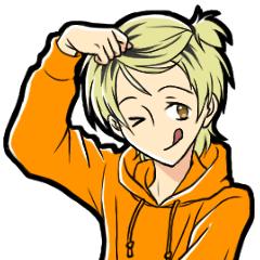 [LINEスタンプ] マイペース男子。