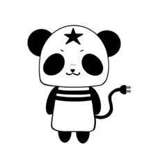 [LINEスタンプ] ぱんま君