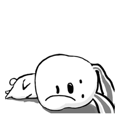 [LINEスタンプ] ショートアームショートレッグウサギ