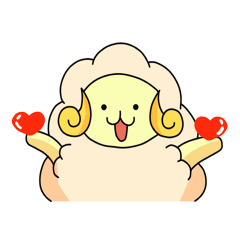 [LINEスタンプ] 羊のひーくん