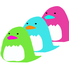 [LINEスタンプ] ペンギン的日常 2