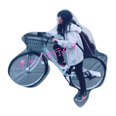 [LINEスタンプ] さきとももことホーちゃんのスタンプです