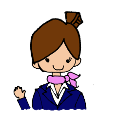 [LINEスタンプ] 客室乗務員スタンプ
