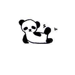 [LINEスタンプ] .panda