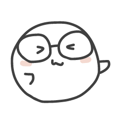 [LINEスタンプ] めがねまんじゅう