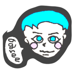 [LINEスタンプ] お絵かきくん