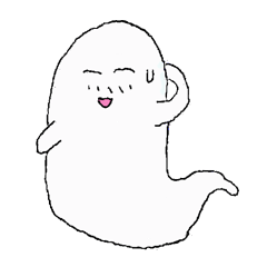 [LINEスタンプ] ゆるいおばけの日常