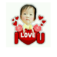 [LINEスタンプ] Little Q bear