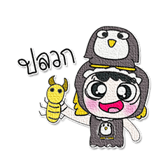 [LINEスタンプ] Miss. Rena and Penguin..^^