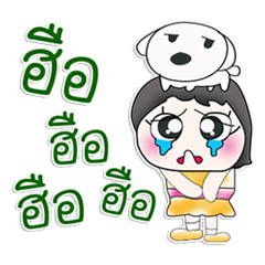 [LINEスタンプ] ^_^！！ My name is NamFon.DOG...