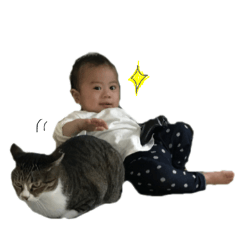 [LINEスタンプ] 中本家ちっちゃいものくらぶこうき編