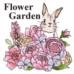[LINEスタンプ] Flower Garden 〜花の庭〜の画像（メイン）