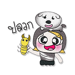 [LINEスタンプ] ^_^！ Miss. Moji. Dog.