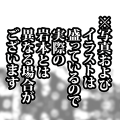 [LINEスタンプ] 岩本さん名前ナレーション