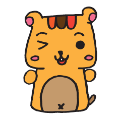 [LINEスタンプ] Hammy the hamster