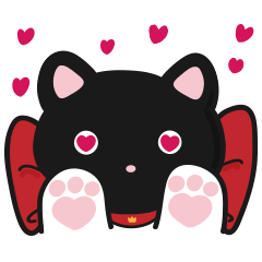 [LINEスタンプ] Quenee Cat 1