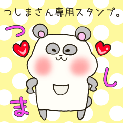 [LINEスタンプ] つしまさん専用のスタンプの画像（メイン）