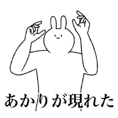 [LINEスタンプ] あかり専用！便利な名前スタンプ